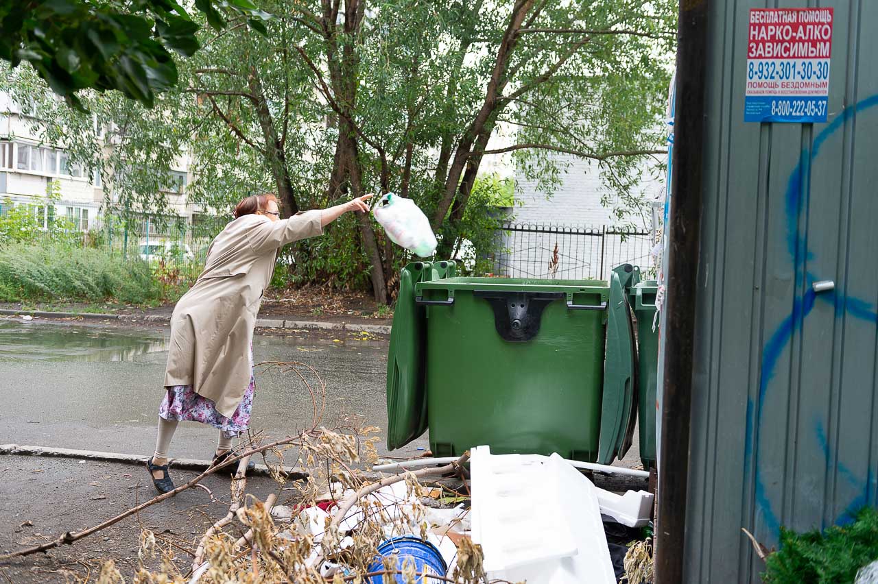 Качество вывоза мусора и чистоты контейнерных площадок — в топе жалоб южноуральцев