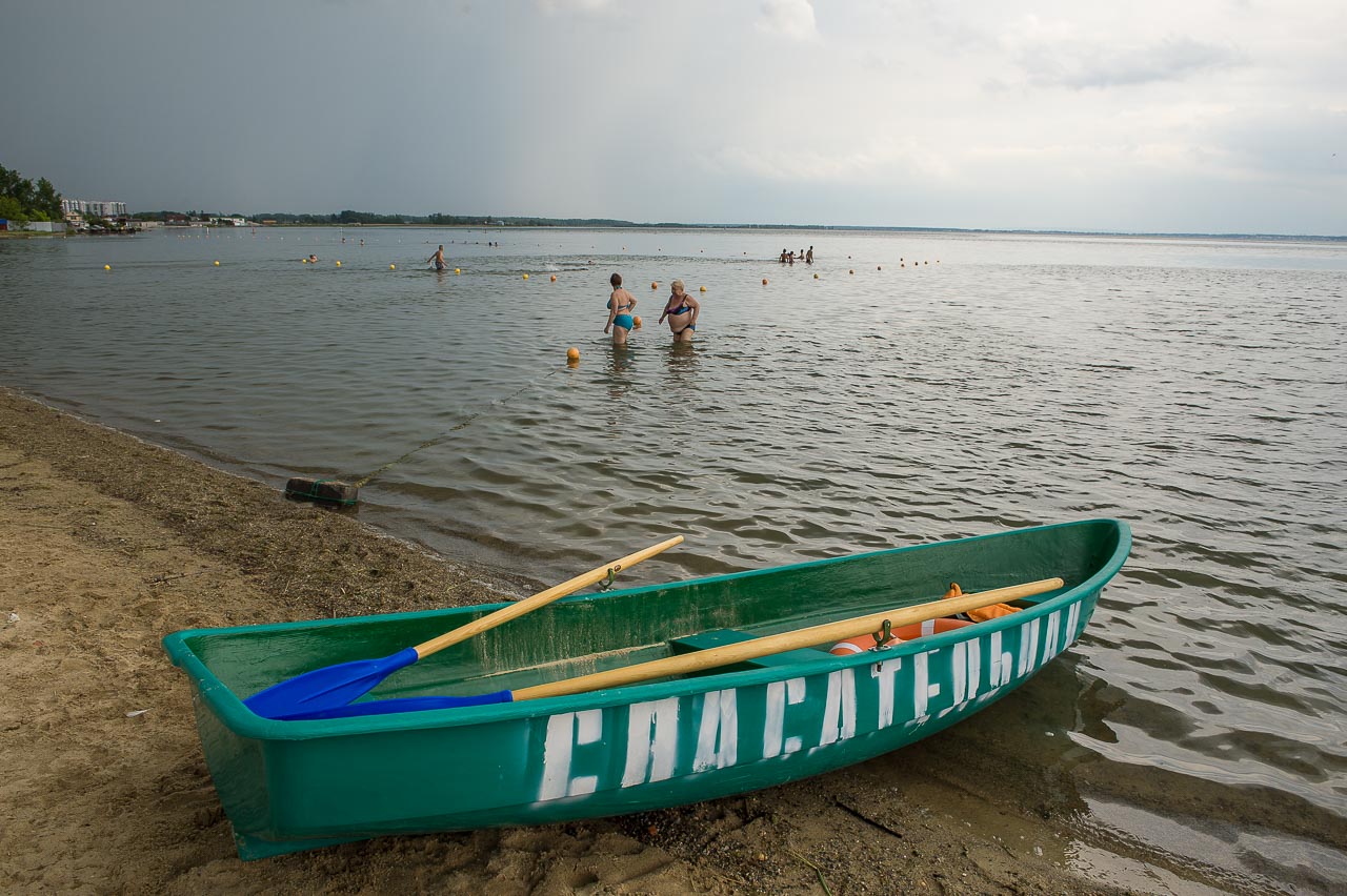 Озеро Смолино Челябинск пляж