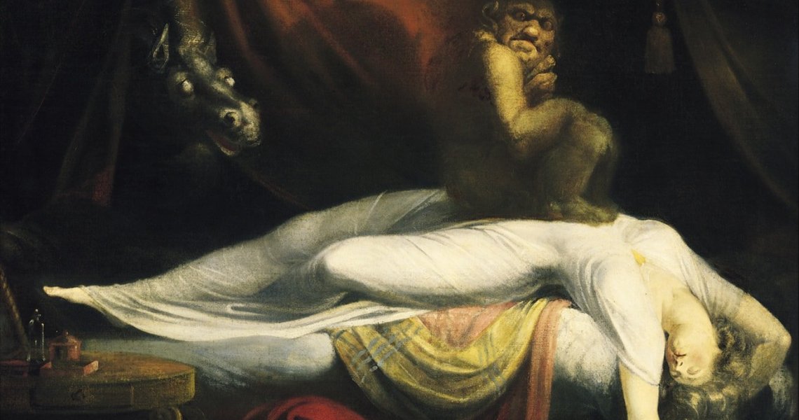 Картина Иоганна Фюссли «Ночной кошмар»