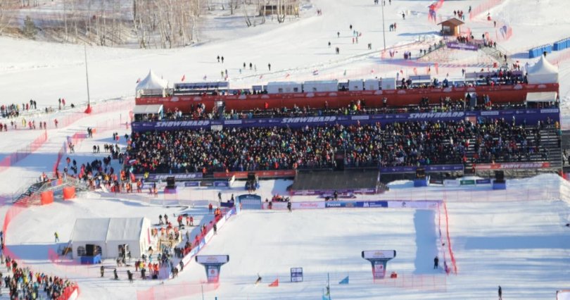 На южноуральском курорте подготовили 
трассу для Кубка мира по сноуборду

