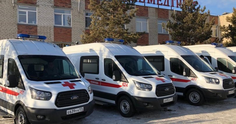 12 новых машин «скорой помощи» появились 
в Челябинске
