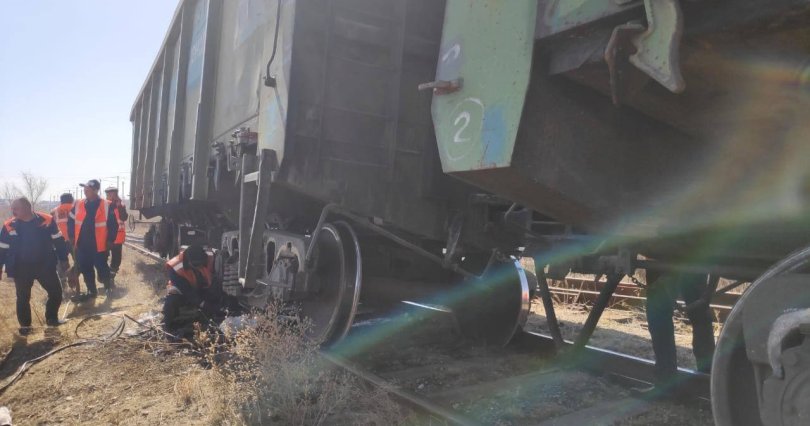 В Челябинской области два грузовых 
вагона сошли с рельсов

