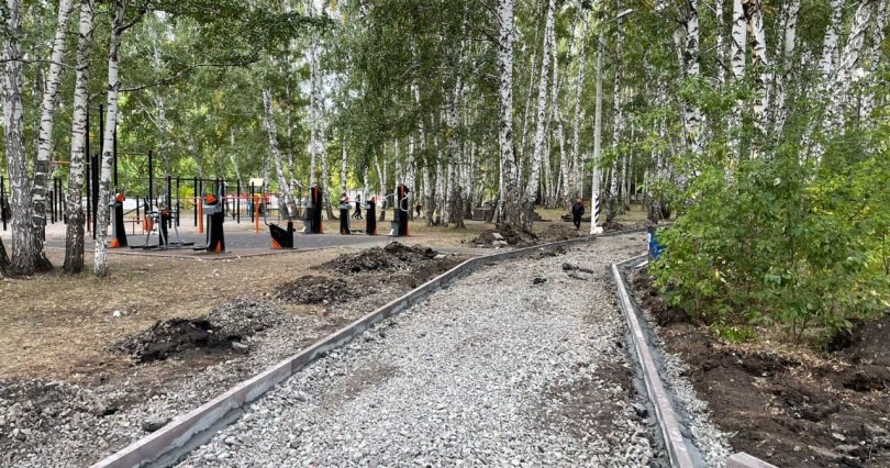 На Северо-Западе Челябинска началось 
благоустройство общественного 
пространства
