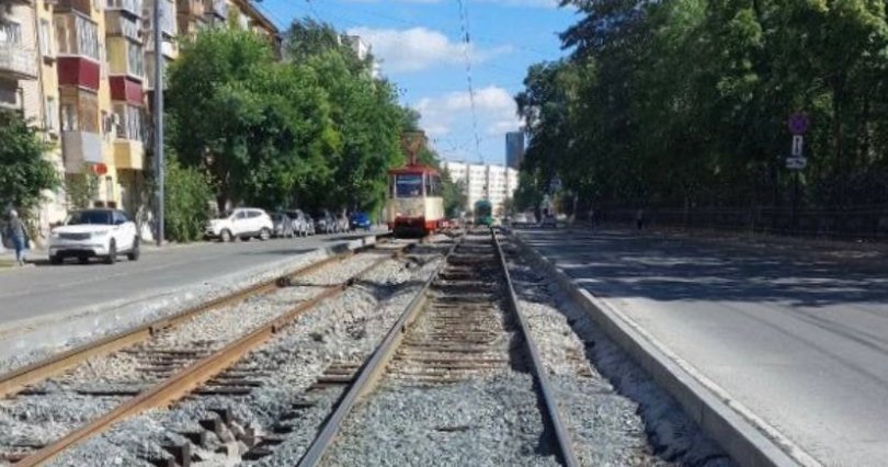 Трамвайные пути в центре Челябинска 
вымостят тротуарной плиткой
