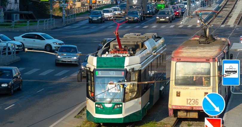 В Челябинске изменится маршрут трамвая 
№ 6
