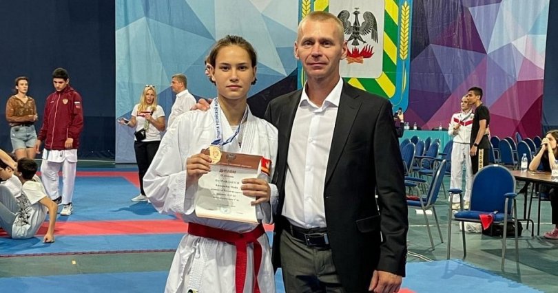 Челябинская спортсменка завоевала медаль 
Первенства России по каратэ
