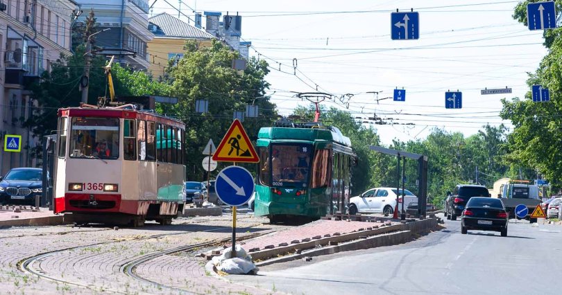 В Челябинске из-за ремонта путей трамваи 
изменят маршрут
