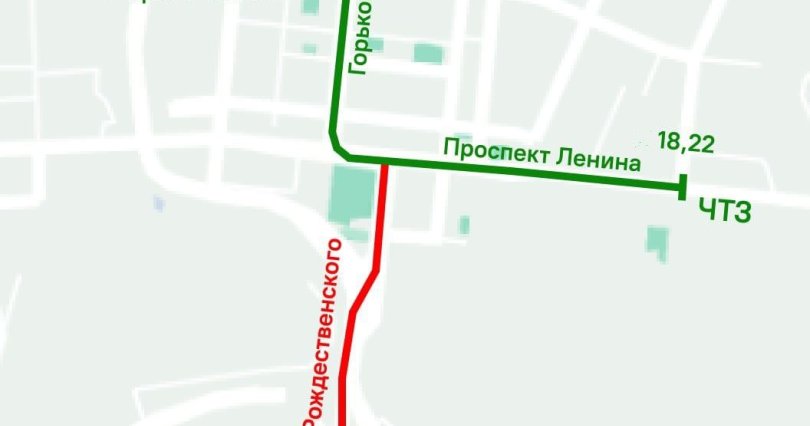 В Челябинске трамваи № 18 и № 22 временно 
изменят свои маршруты
