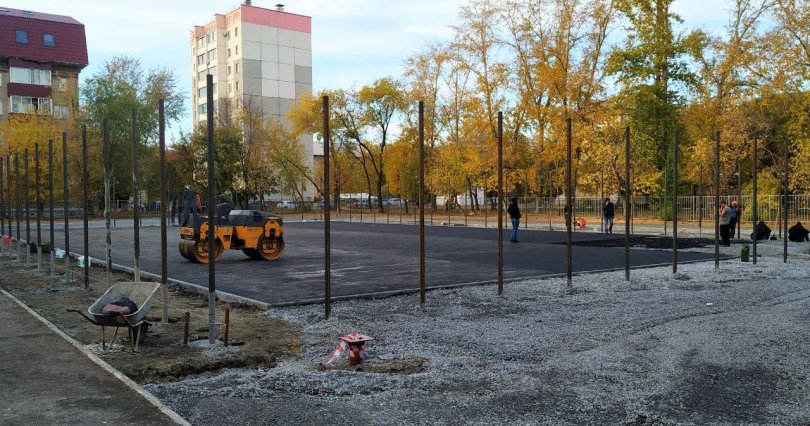 В Челябинске до конца года обновят шесть 
спортивных площадок
