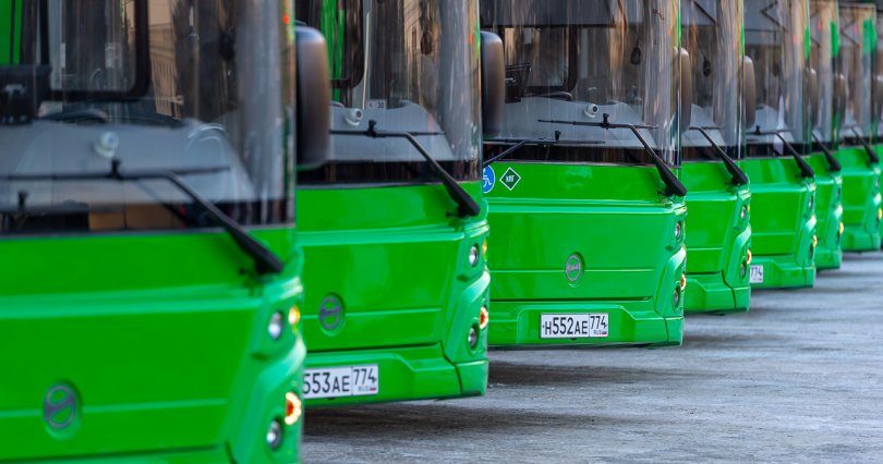 В Челябинске выйдут в рейс 16 новых 
автобусов, работающих на экологичном 
топливе
