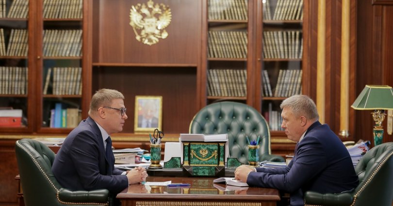 Алексей Текслер обсудил вопросы 
мобилизации с новым главным федеральным 
инспектором по региону 
