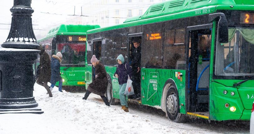 В новогодние праздники транспорт 
в Челябинске будет ходить реже

