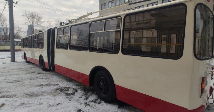 Троллейбус-гармошка скоро выйдет 
на улицы Челябинска
