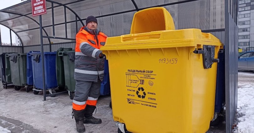 Челябинцам разъяснили, как правильно 
выбрасывать мусор в желтые контейнеры
