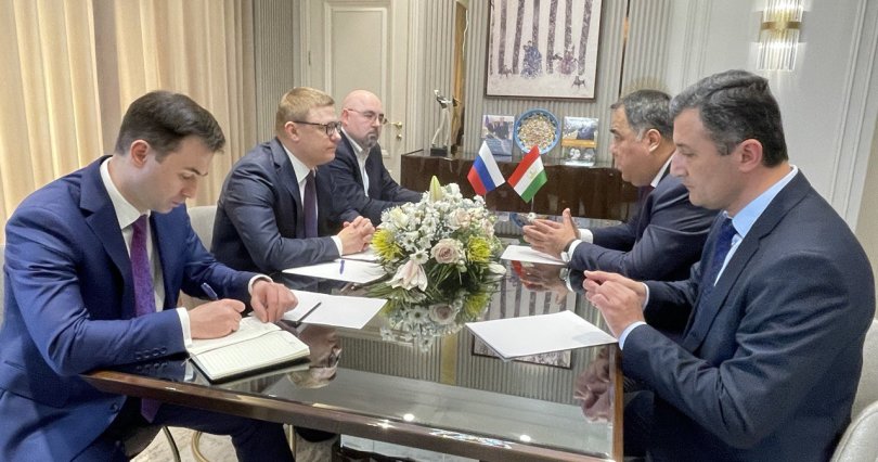 Челябинская область и регион 
Таджикистана договорились о совместных 
бизнес-миссиях
