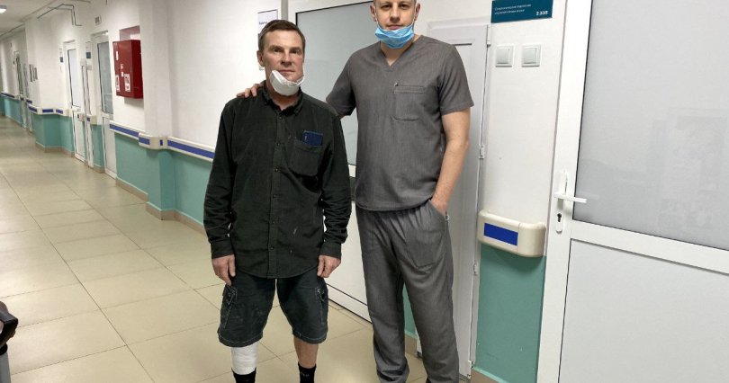 В Челябинске онкологи восстановили 
пациенту челюсть из костей голени
