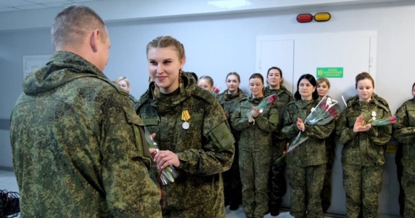 Владимир Путин наградил челябинку 
медалью «За боевые отличия»
