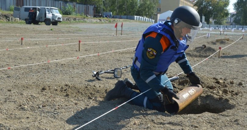Спасатели-пиротехники в Челябинской 
области поборются за звание лучшего
