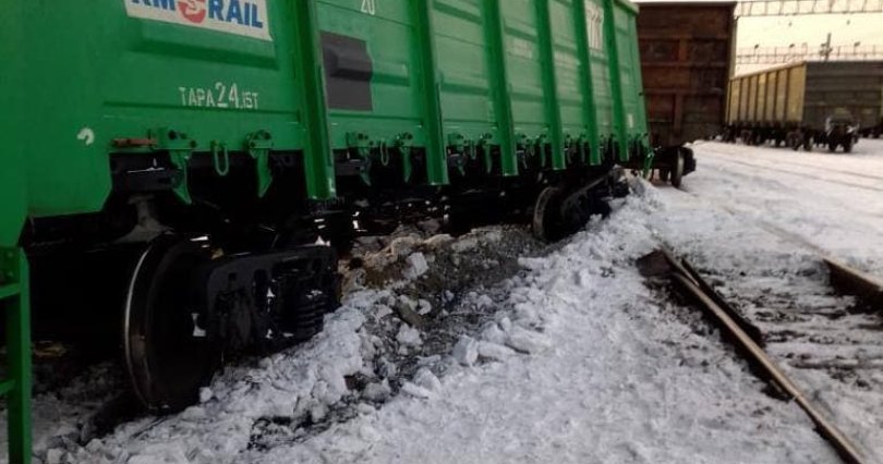 В Челябинской области грузовые вагоны 
сошли с рельсов
