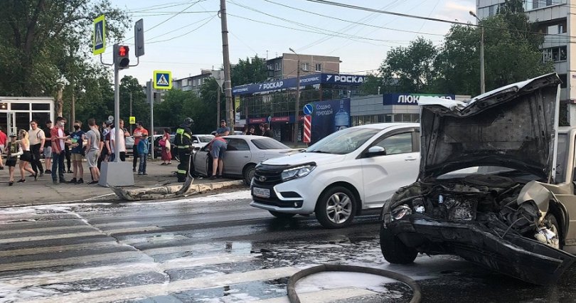 Три человека пострадали при ДТП 
в Курчатовском районе Челябинска
