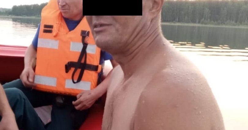 В Челябинской области спасли пловца, 
пытавшегося пересечь озеро
