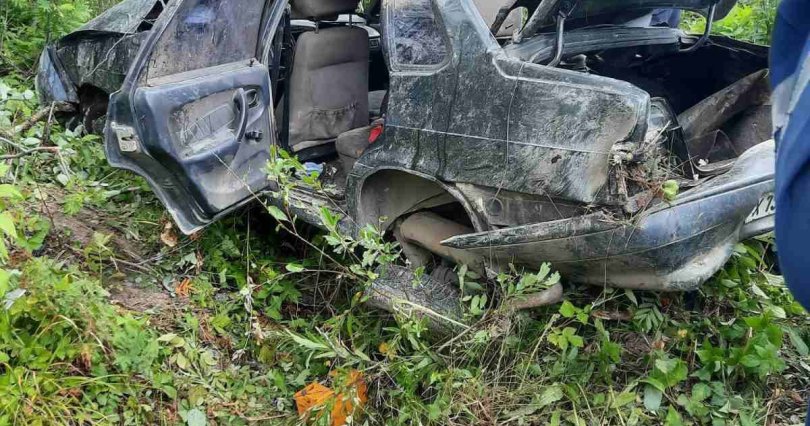 Под Златоустом водитель погиб в ДТП 
с перевернувшимся авто
