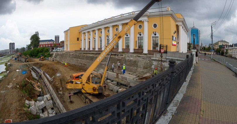 Новую набережную в Челябинске планируют 
достроить в следующем году
