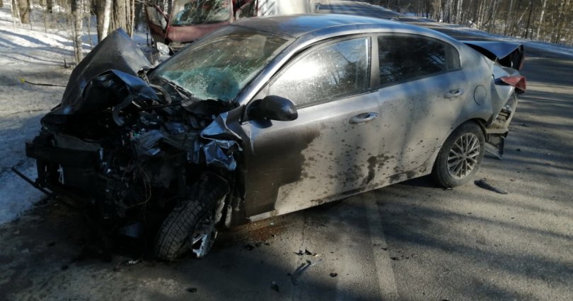 В Челябинской области в ДТП пострадали 
два водителя

